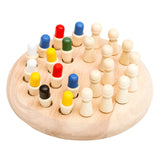 Educational Wooden Memory Chess Game