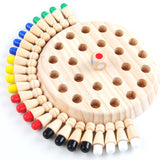 Educational Wooden Memory Chess Game